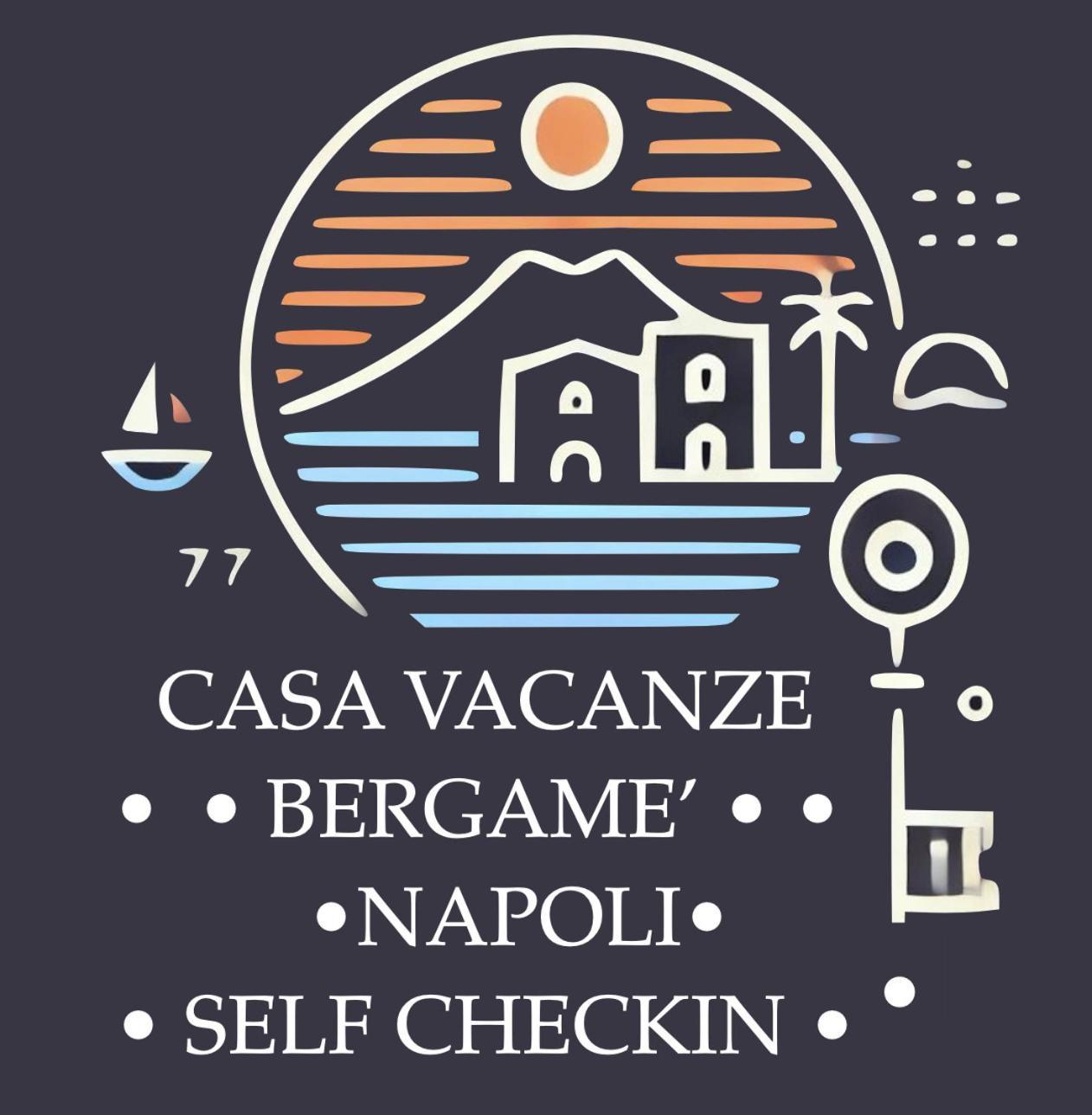 Casa Vacanze Bergame Villa Neapel Exteriör bild